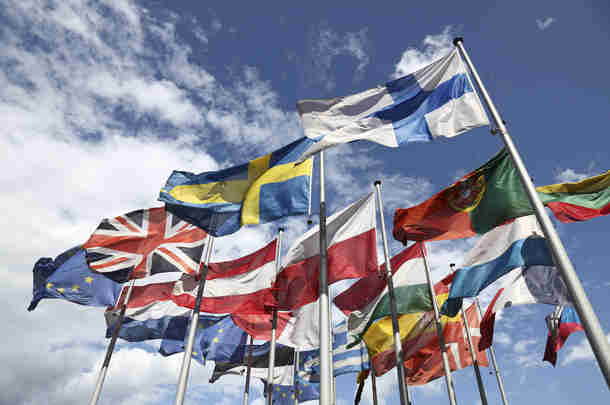 Participatory governance is crucial in low-trust society Europe flag